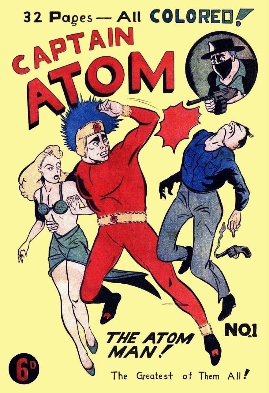 CAPTAIN ATOM - First issue, January 1948