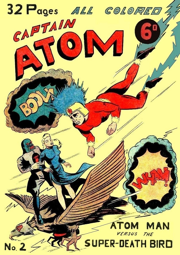 read CAPTAIN ATOM comics online