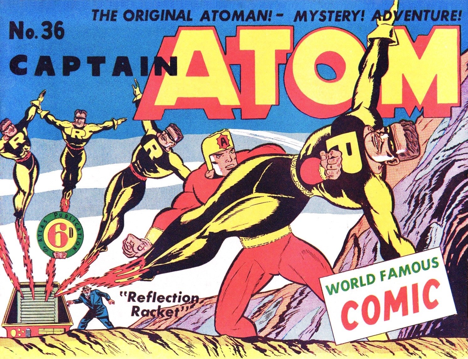 CAPTAIN ATOM - No. 36, ca 1951