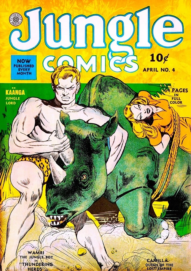 JUNGLE COMICS - April 1940