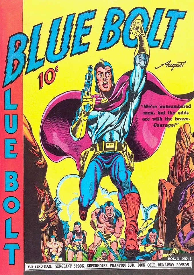 BLUE BOLT - August 1940