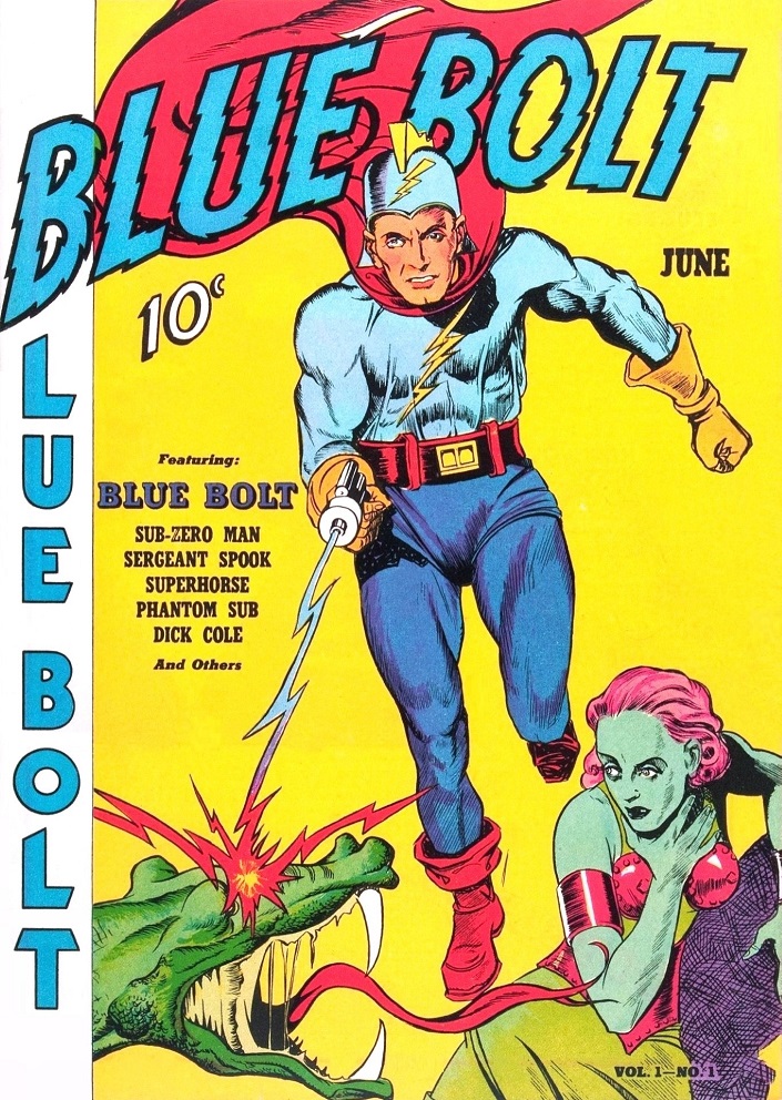 BLUE BOLT - First issue, June 1940