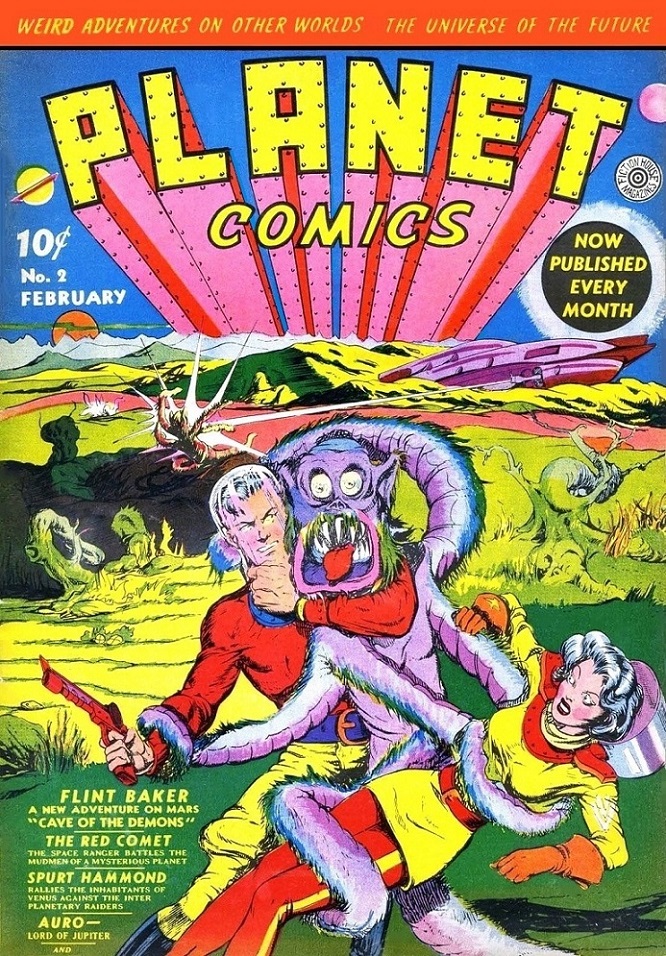 PLANET COMICS - February 1940