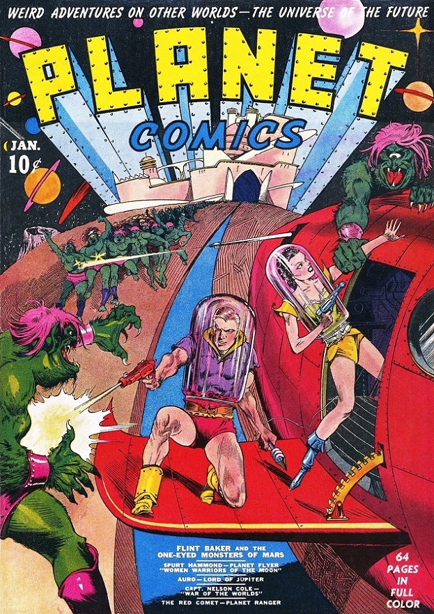 read PLANET COMICS online