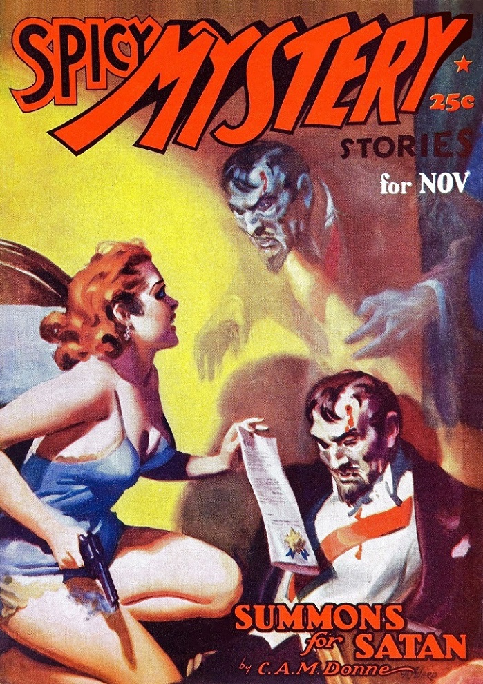 SPICY MYSTERY STORIES - November 1937