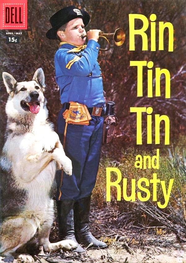 RIN TIN TIN AND RUSTY - First issue, April 1957