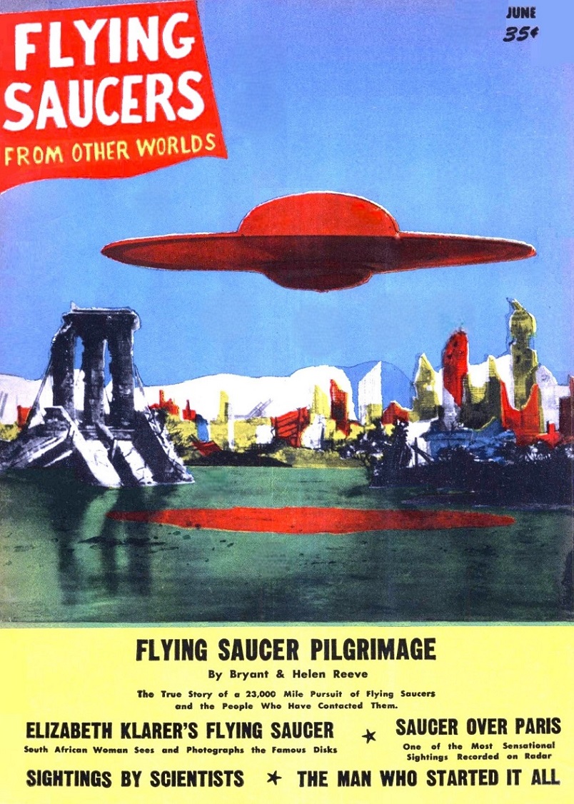 FLYING SAUCERS - First issue, June 1957