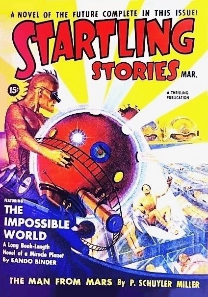 STARTLING STORIES - March 1939