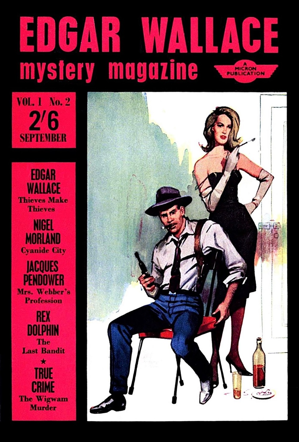 EDGAR WALLACE MYSTERY MAGAZINE - September 1964