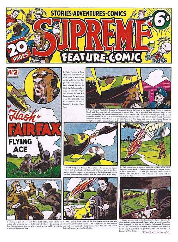 read SUPREME FEATURE COMIC online