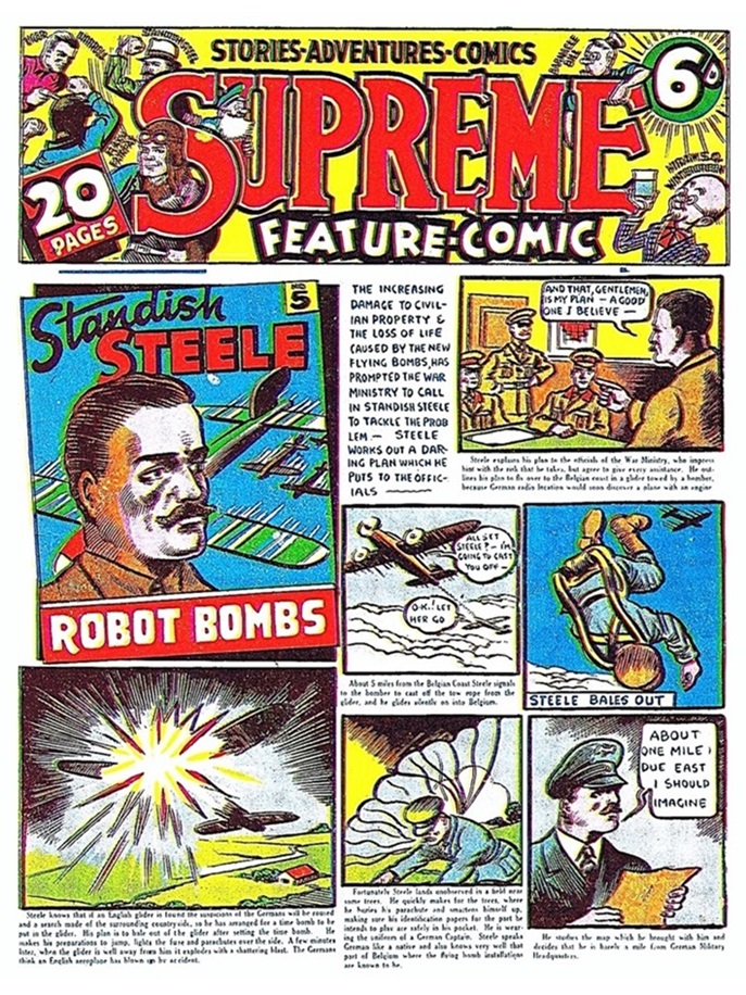 SUPREME FEATURE COMIC - No.5, 1944