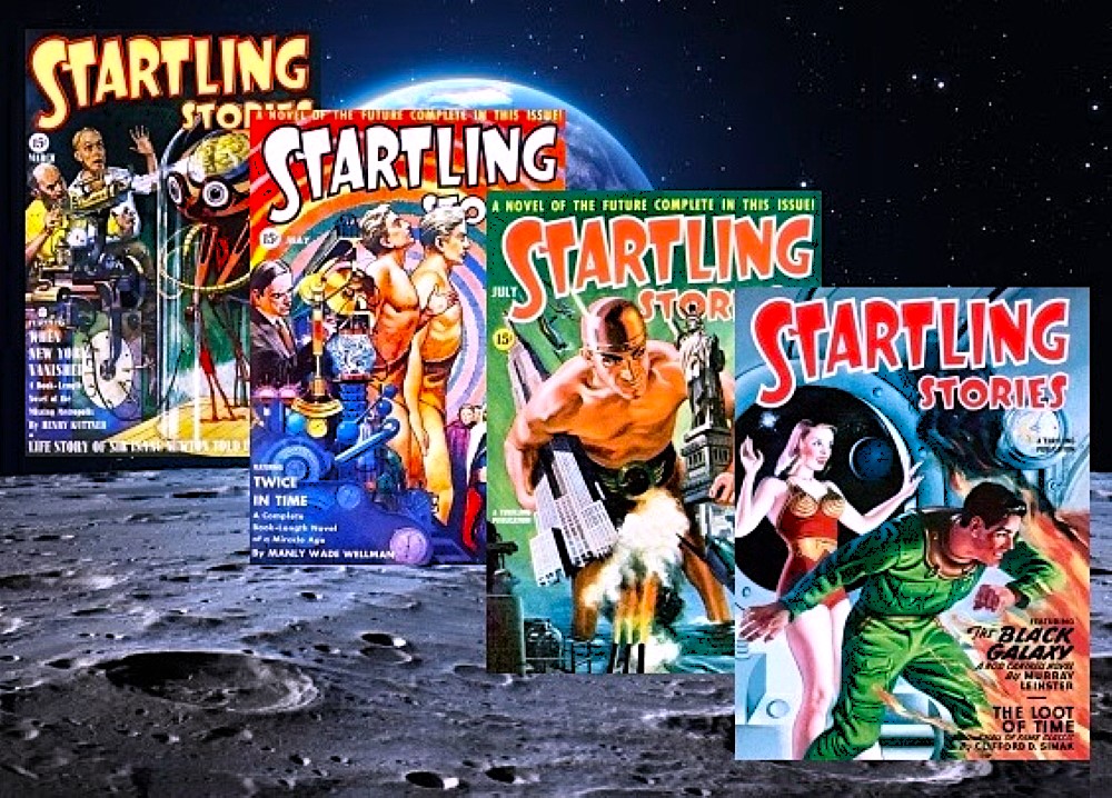 STARTLING STORIES COVERS